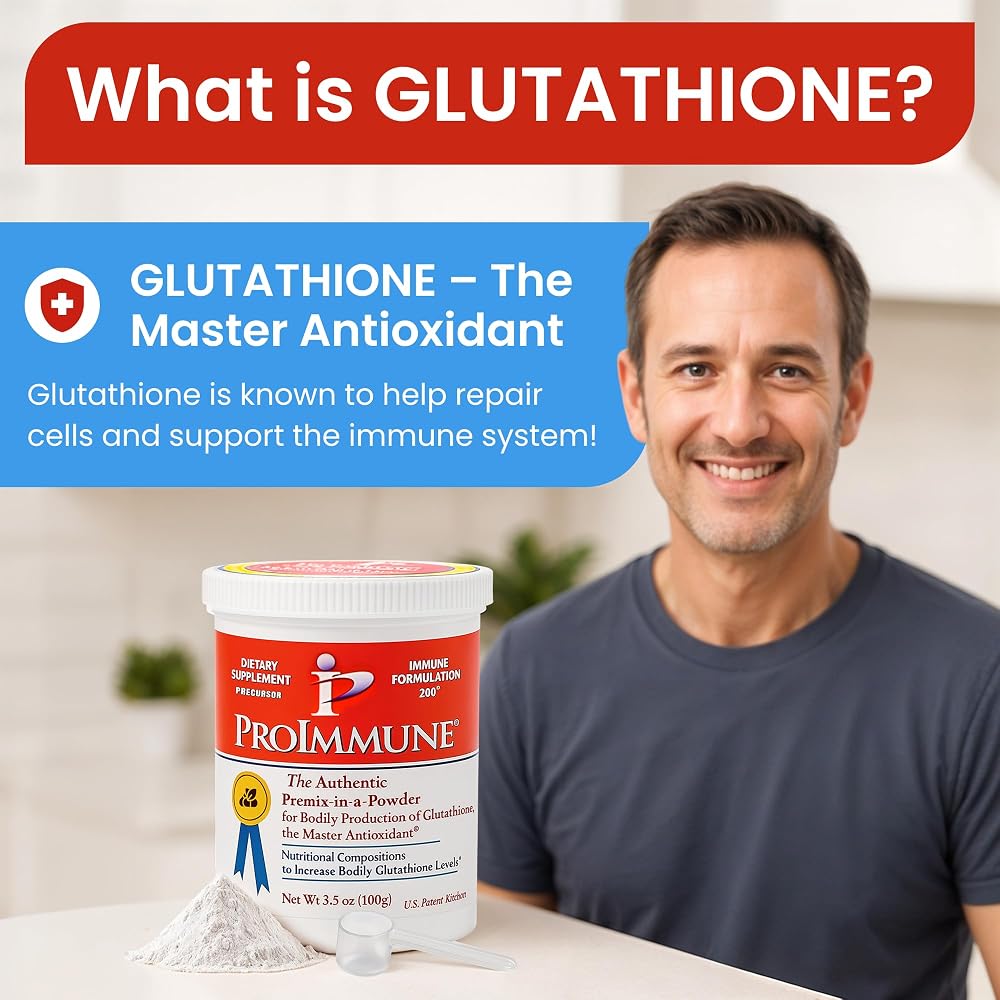 ProImmune Glutathione Supplement 200 Immune Support Powder - 62 Servings - image 2