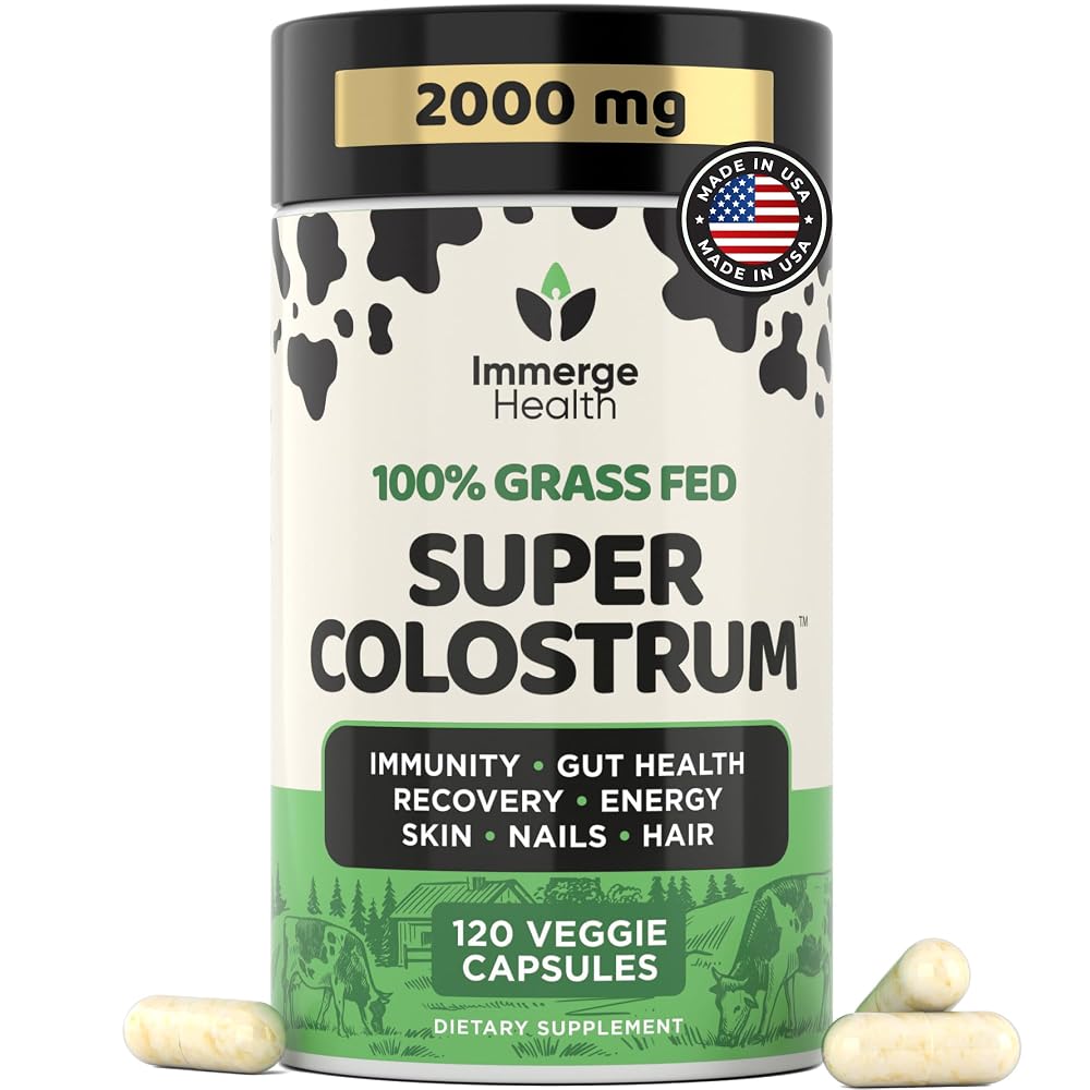 ImmergeHealth.com Super MOO Grass Fed Bovine Colostrum Powder