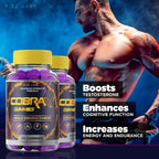 Rize Labs CobraX Gummies for Men Energy & Stamina - 60 Gummies - image 3