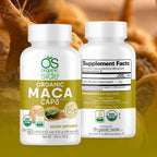 OS Organic Side Maca Capsules for Energy & Vitality - 60 Capsules - image 4