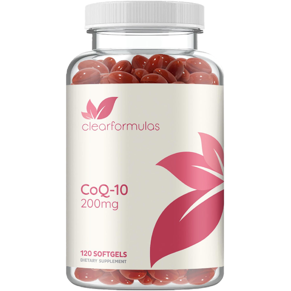 Clear Formulas CoQ10 200mg Softgels - 60 Servings