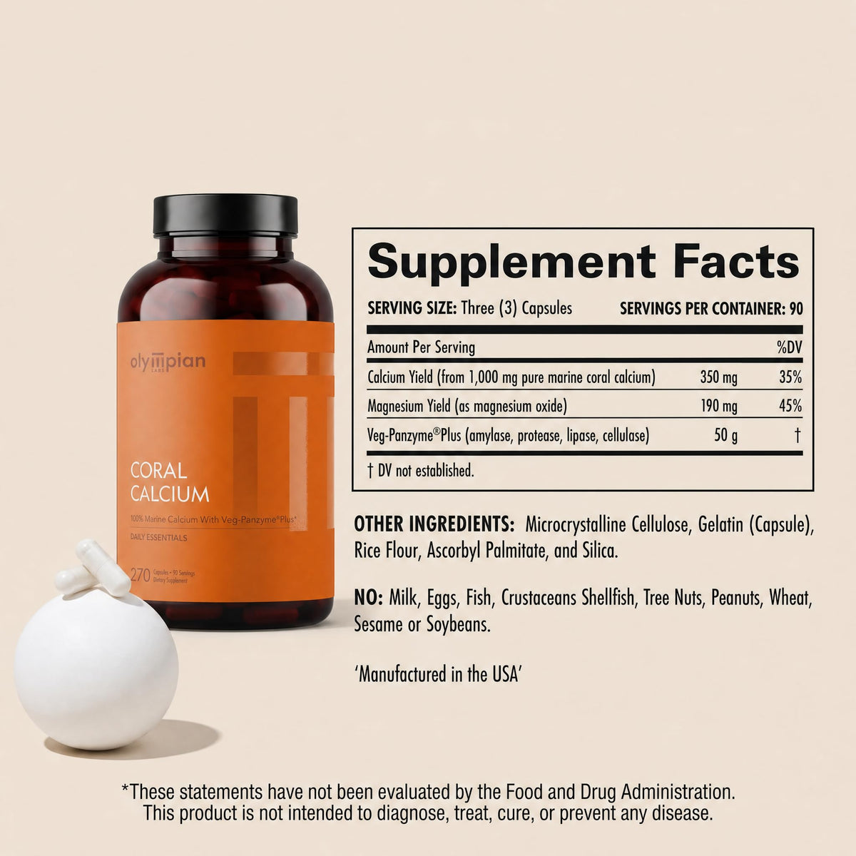 Olympian Labs Coral Calcium