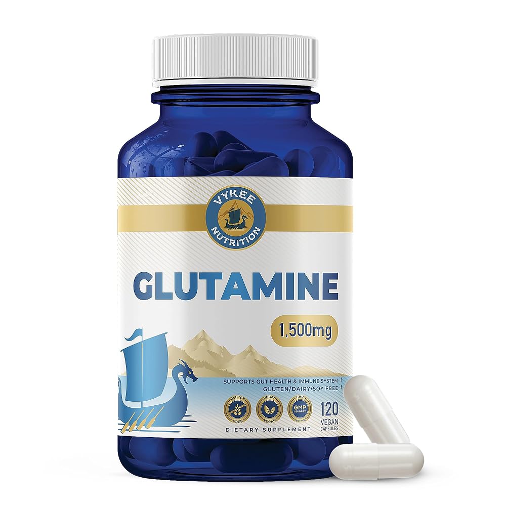 Vykee Nutrition L-Glutamine 1500 mg - 120 Capsules