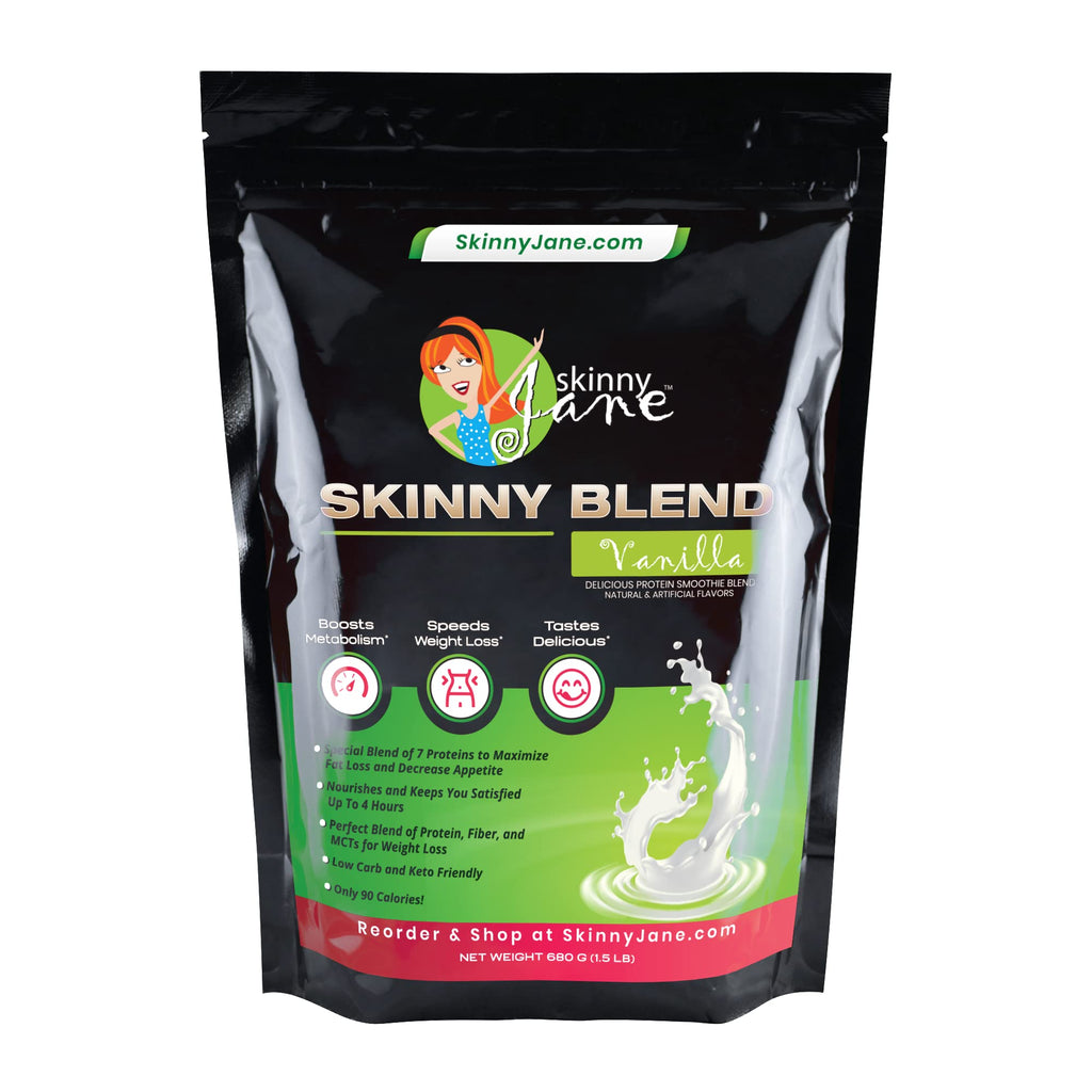 Skinny Blend - Best Tasting Protein Shake for Women, 30 Shakes per Bag