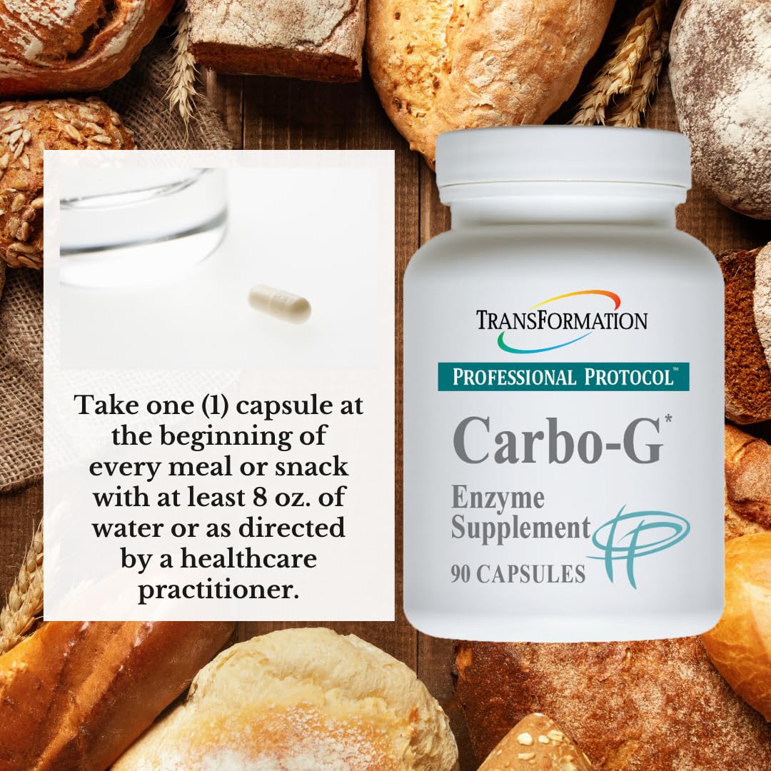 TRANSFORMATION Carbo-G Enzyme Blend with Probiotics - 90 Capsules - image 3