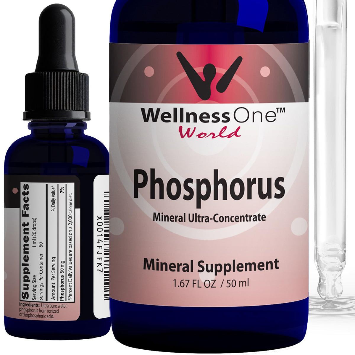 WellnessOne Ionic Phosphorus Liquid - 1.67 fl oz