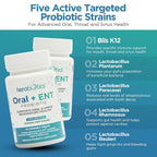 herobiotics Oral ENT Probiotics with BLIS K12 - 90 Chewables - image 4