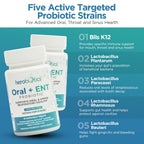herobiotics Oral ENT Probiotics with BLIS K12 - 90 Chewables - image 4
