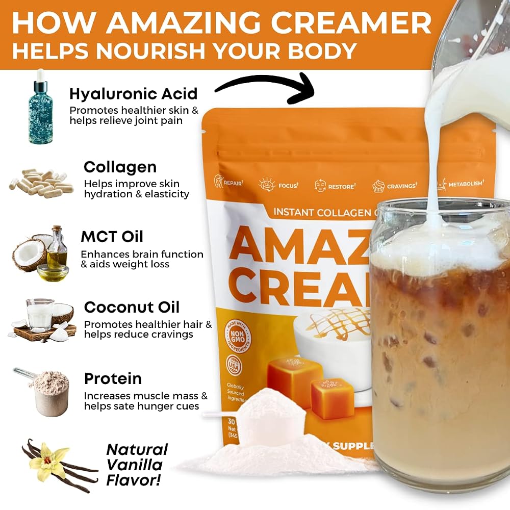 Superfoods Company Amazing Creamer with Collagen - Keto - image 10