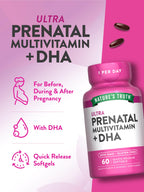 Nature's Truth Prenatal Vitamins for Women - 60 Softgels - image 5