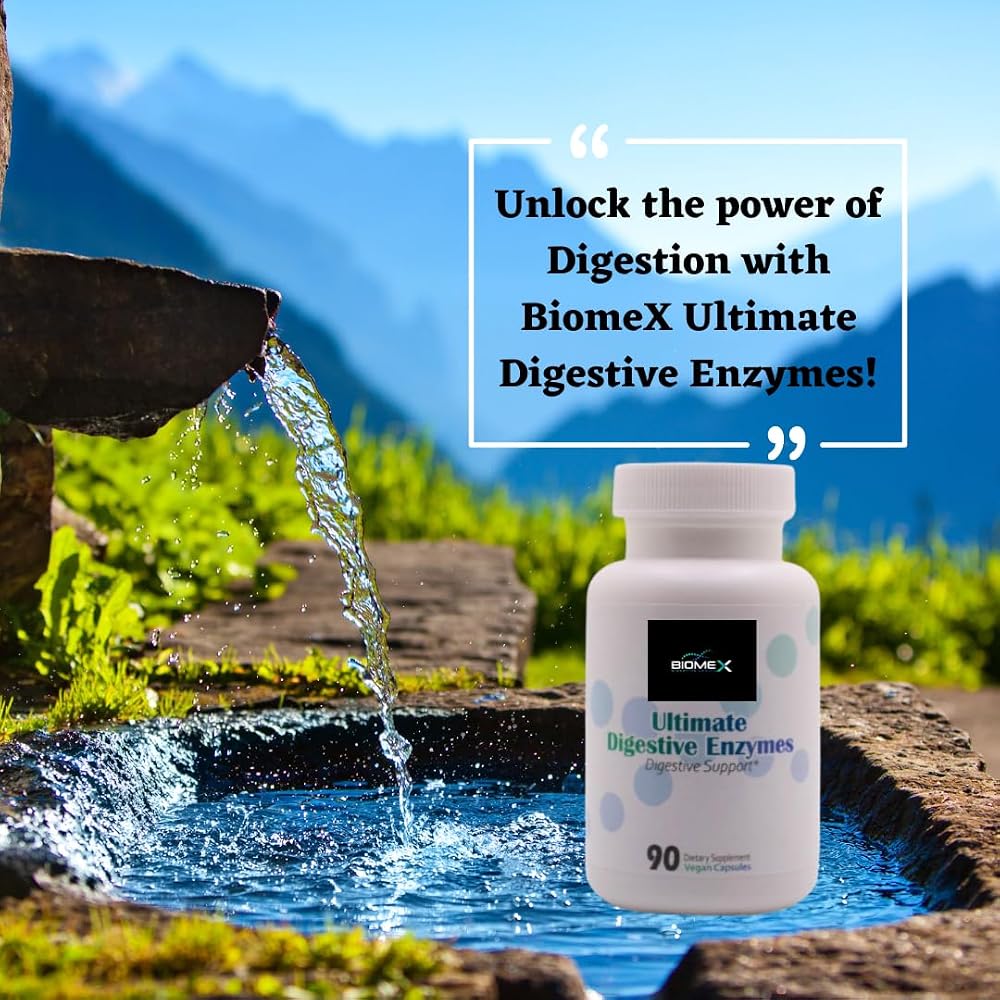 BIOME X Ultimate Digestive Enzymes - 90 Capsules - image 5