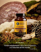 Herb Pharm Mushroom Wellness Everyday 10 Organic Capsules - 90 Vegan Capsules - image 9