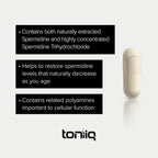 Toniiq Ultra Concentrated Spermidine 22mg - 60 Capsules - image 3
