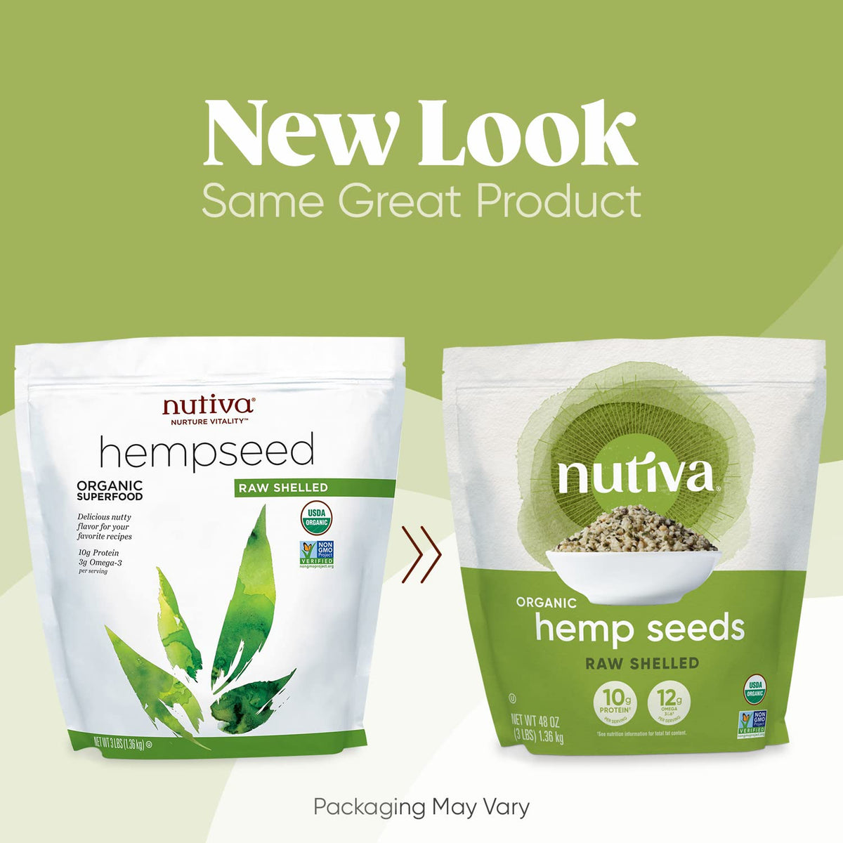 Nutiva Organic Raw Shelled Hemp Seeds - 48 Ounce - image 4