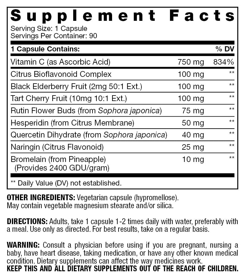 Fresh Start Super C-Complex 1250 Immune Support - 90 Capsules - image 2