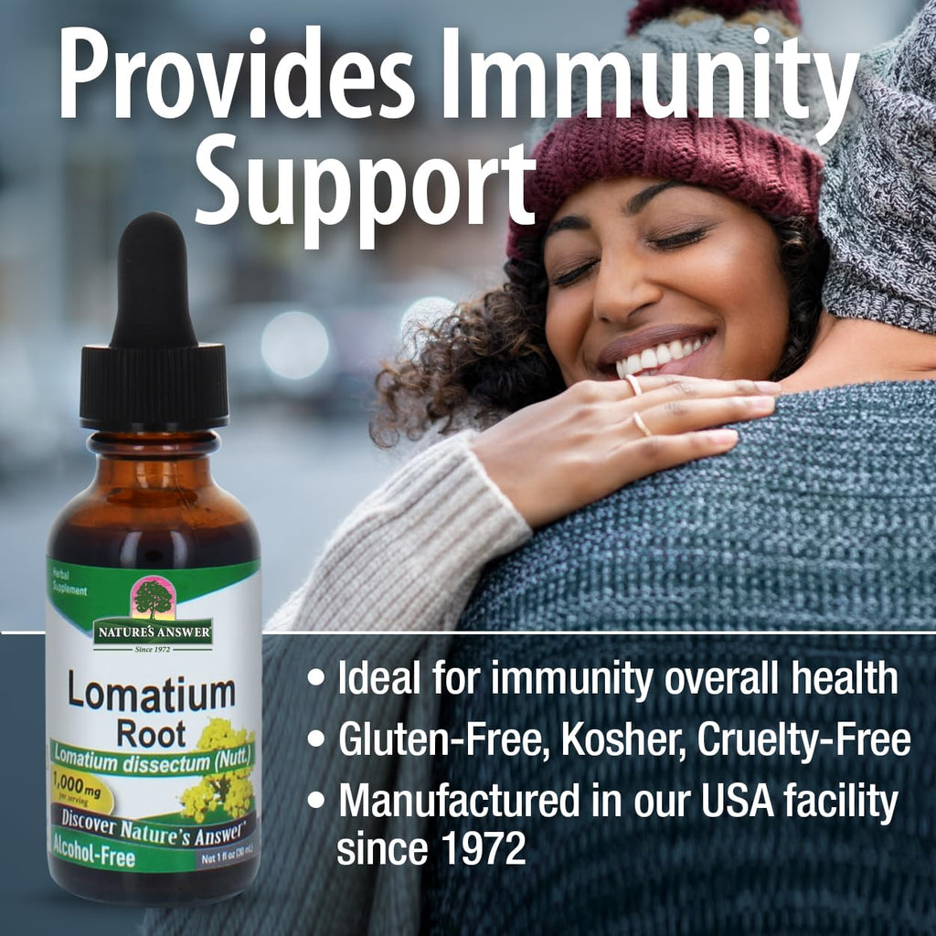 Nature's Answer Lomatium Root Extract Supplement - 1 FL Oz - image 4