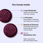 OLLY Blackberry Zen Restful Sleep Gummy - 10 Count - image 3