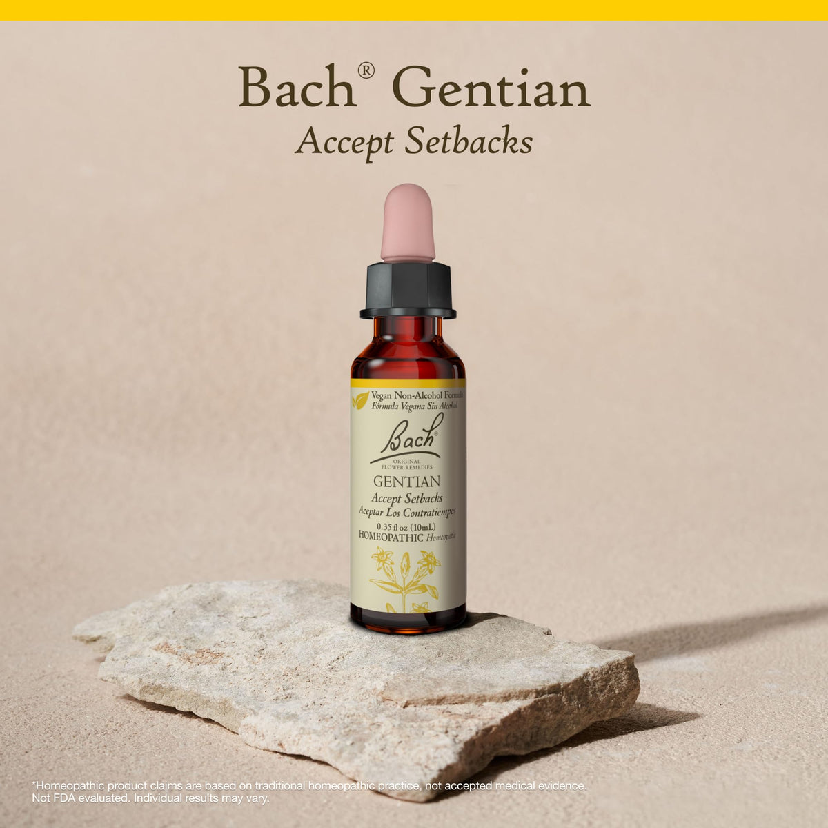 Bach Flower Remedies Original Flower Remedy Dropper-(Non-Alcohol