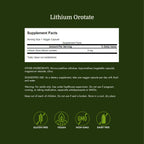 Swanson Lithium Orotate Mood and Memory Support 5 mg - 60 Vegetarian Capsules - image 4