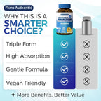 FKMS Authentic Triple Magnesium Complex 300mg for Sleep - 90 Capsules - image 6