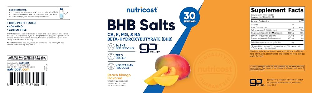 Nutricost FLAVORED_DRINK_CONCENTRATE