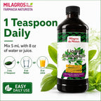Milagros de Mexico Liquid Chlorophyll with Mint - 16 fl oz - image 3