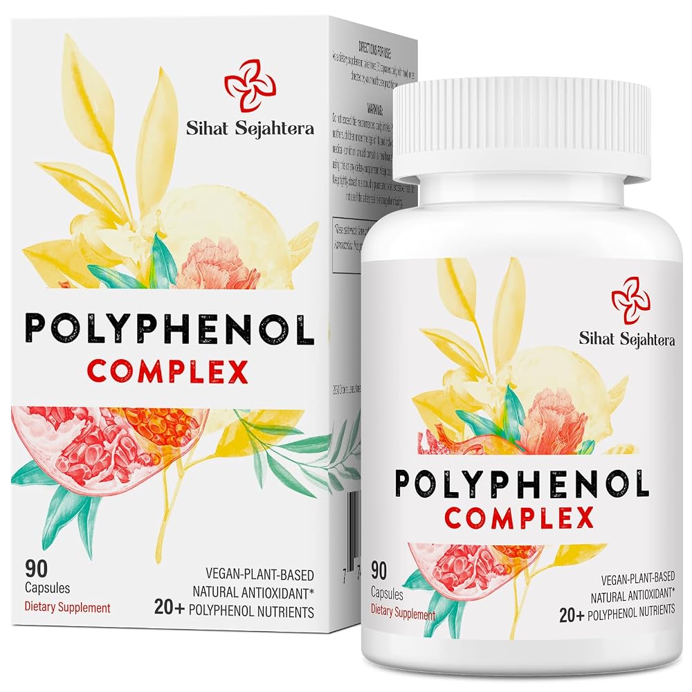 Sihat Sejahtera 67,500 MG Polyphenols Supplement - Powerful
