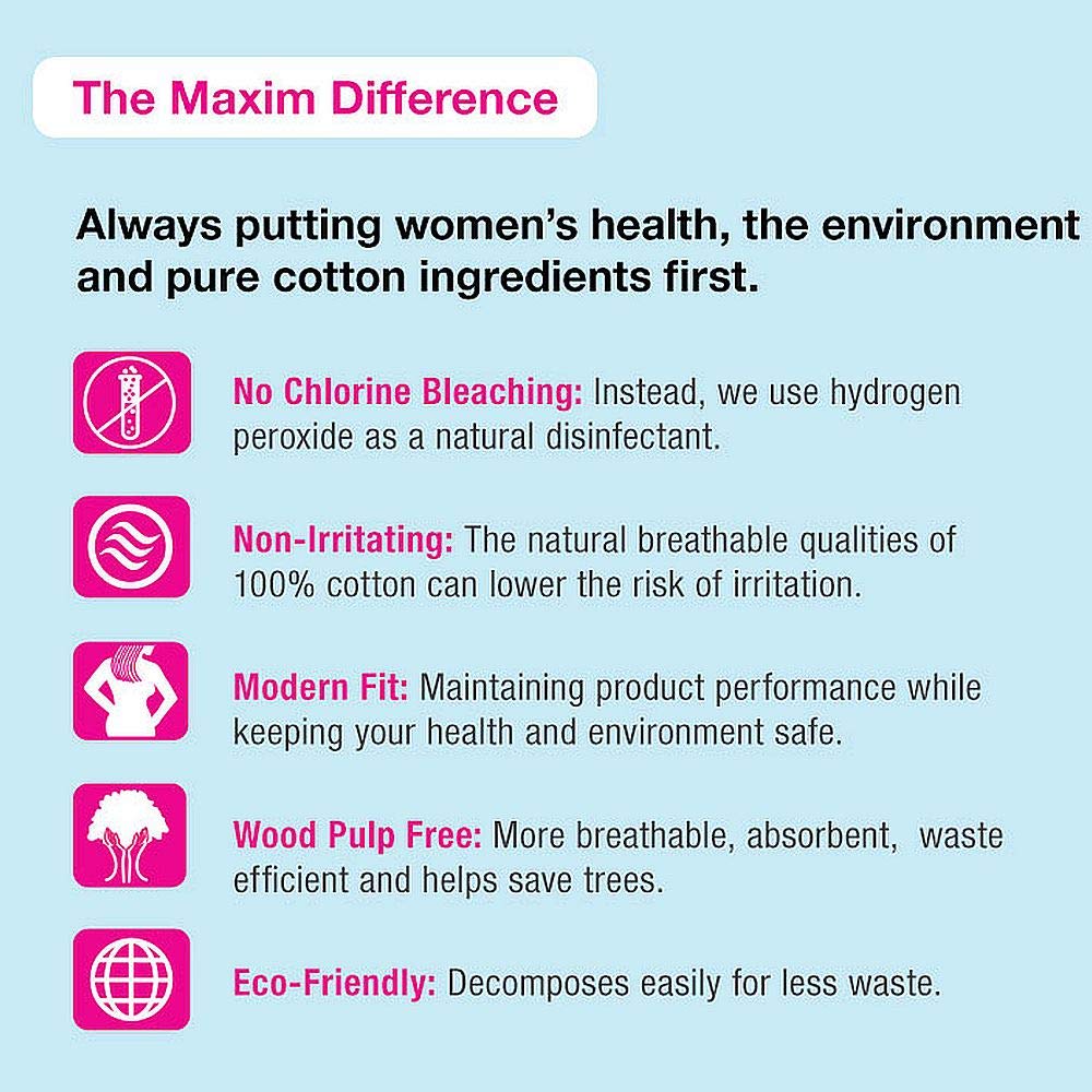 Maxim Natural Cotton Travel Pack 3-in-1 - 50 Count - image 4