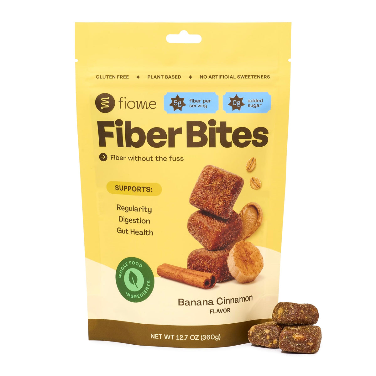 Fiome Fiber Bites, 5g Fiber Supplement, 30 Servings