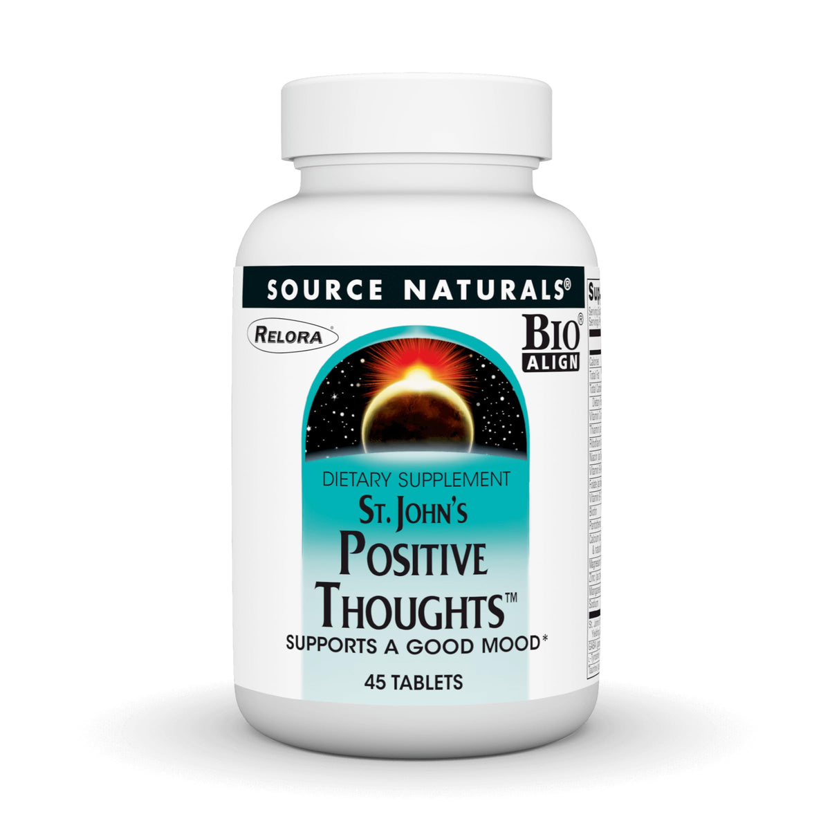Source Naturals St. John's Positive Thoughts - 45 Tablets