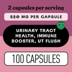Complete Natural Products D-Mannose Cranberry Capsules 520mg - 100 Count - image 5