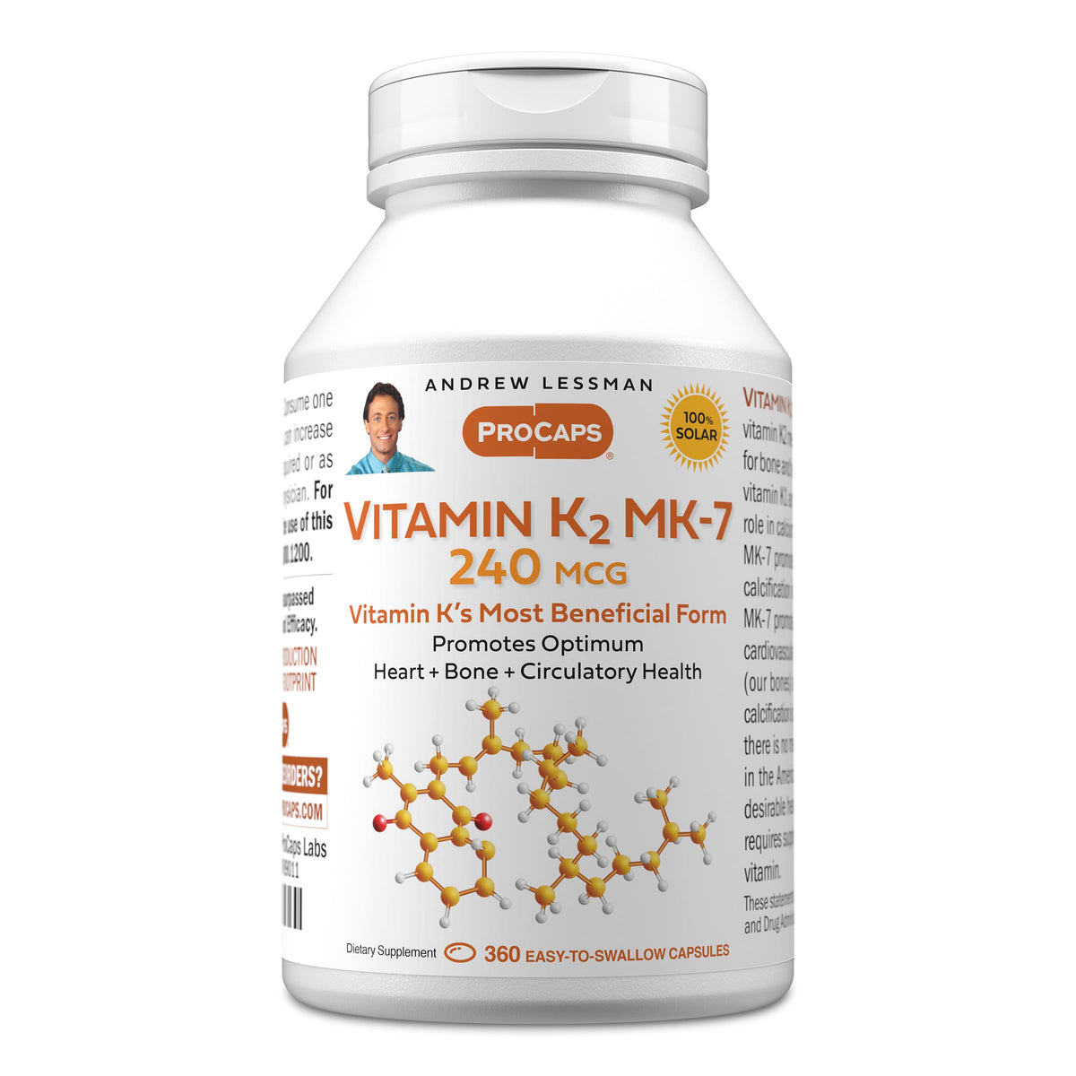 ANDREW LESSMAN Vitamin K2 MK7 Softgels