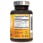 Nature's Nutrition Turmeric Curcumin Supplement - 2400mg Organic
