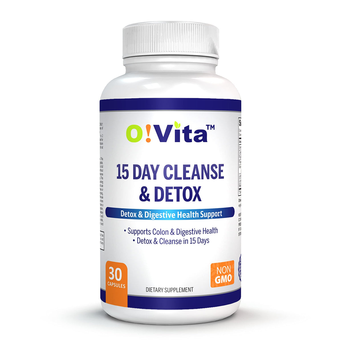 O!VITA 15-Day Cleanse and Detox Supports Digestive and Colon Health