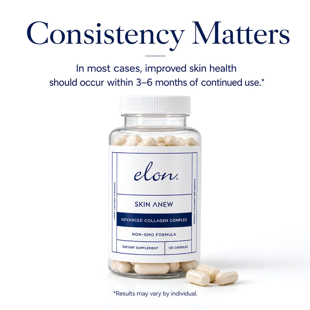 Elon Skin Anew Hydrolyzed Collagen 3000 mg - 120 Capsules - image 5