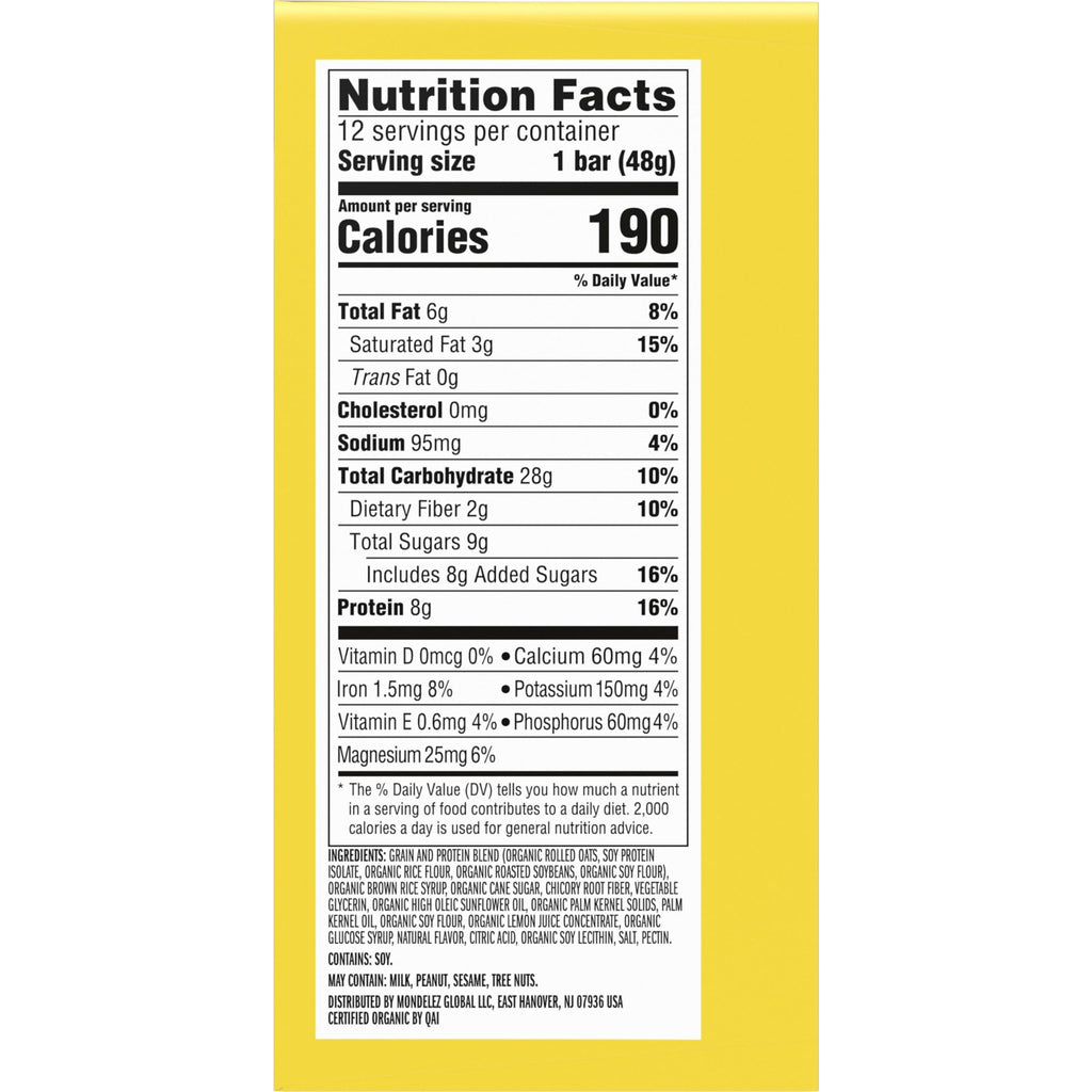 Luna Bar LemonZest Gluten Free Protein Bars - 12 Count - image 14