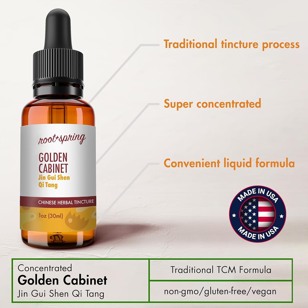 root + spring Golden Cabinet Jin Gui Shen Qi Tang Herbal Tincture - 4 oz - image 7