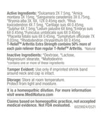 MediNatura T-Relief Joint Aches Extra Strength Chewable Tablets - 250 Count - image 2