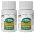 GeriCare Ferrous Gluconate 27mg Iron Tablets - 200 Count
