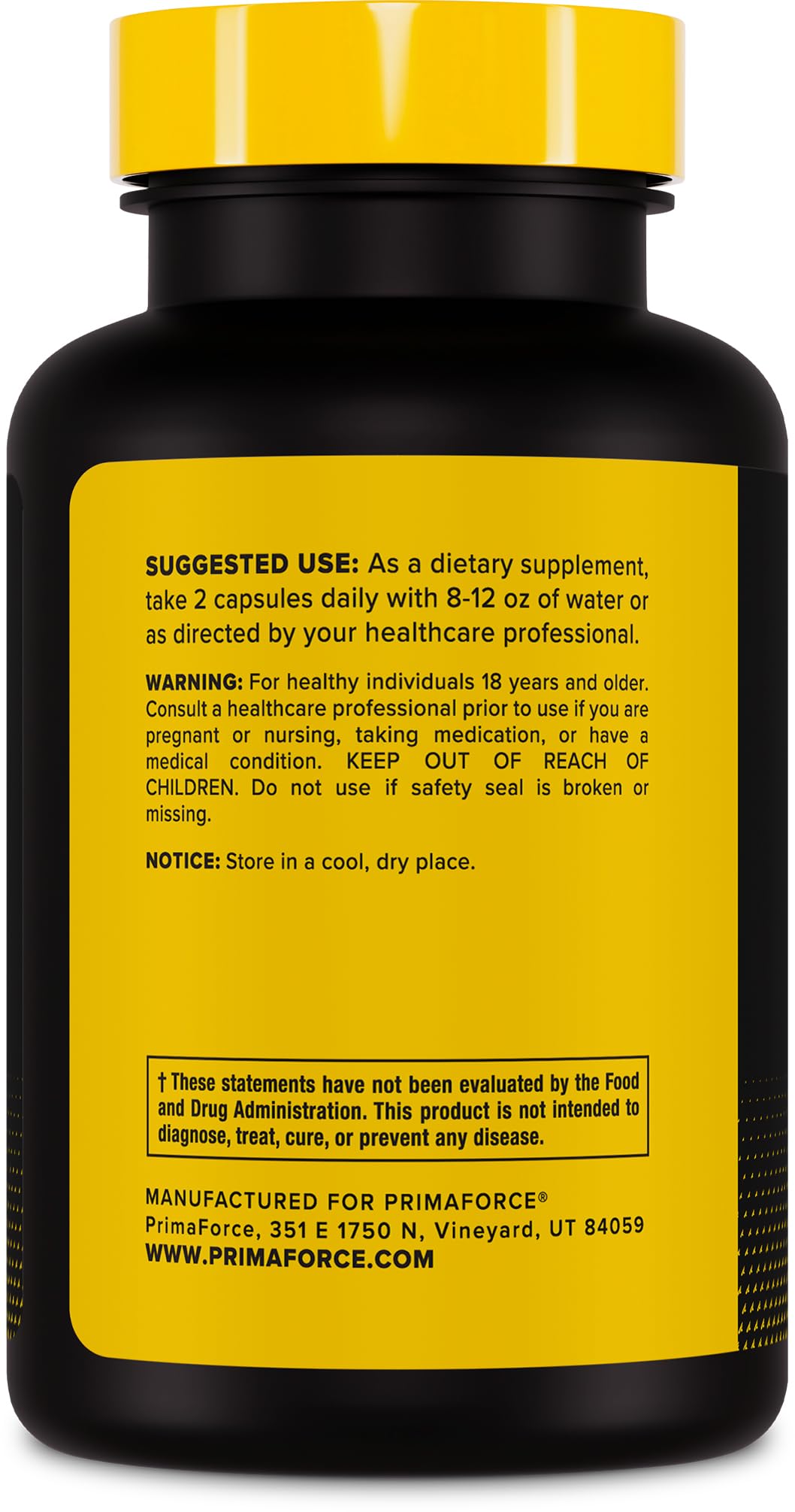 Primaforce Yohimbine HCl 2.5mg - 90 Capsules - image 4