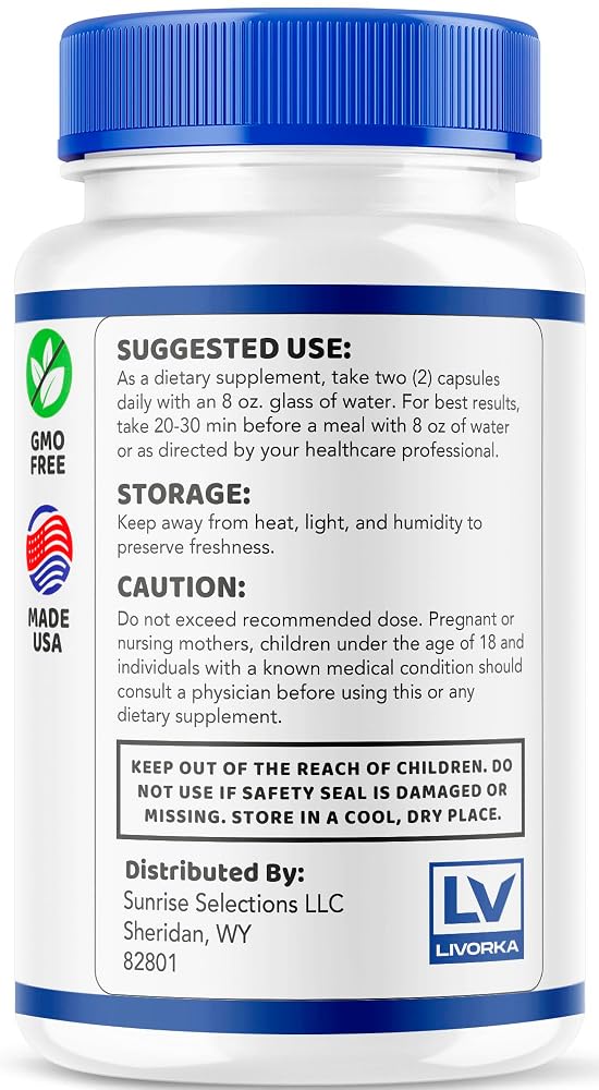 LIVORKA Spine Vivo Plus Capsules Advanced Formula - 300 Capsules - image 4