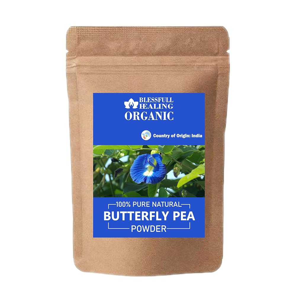 Blessfull Healing Organic Butterfly Pea Powder 100% Pure Natural 200