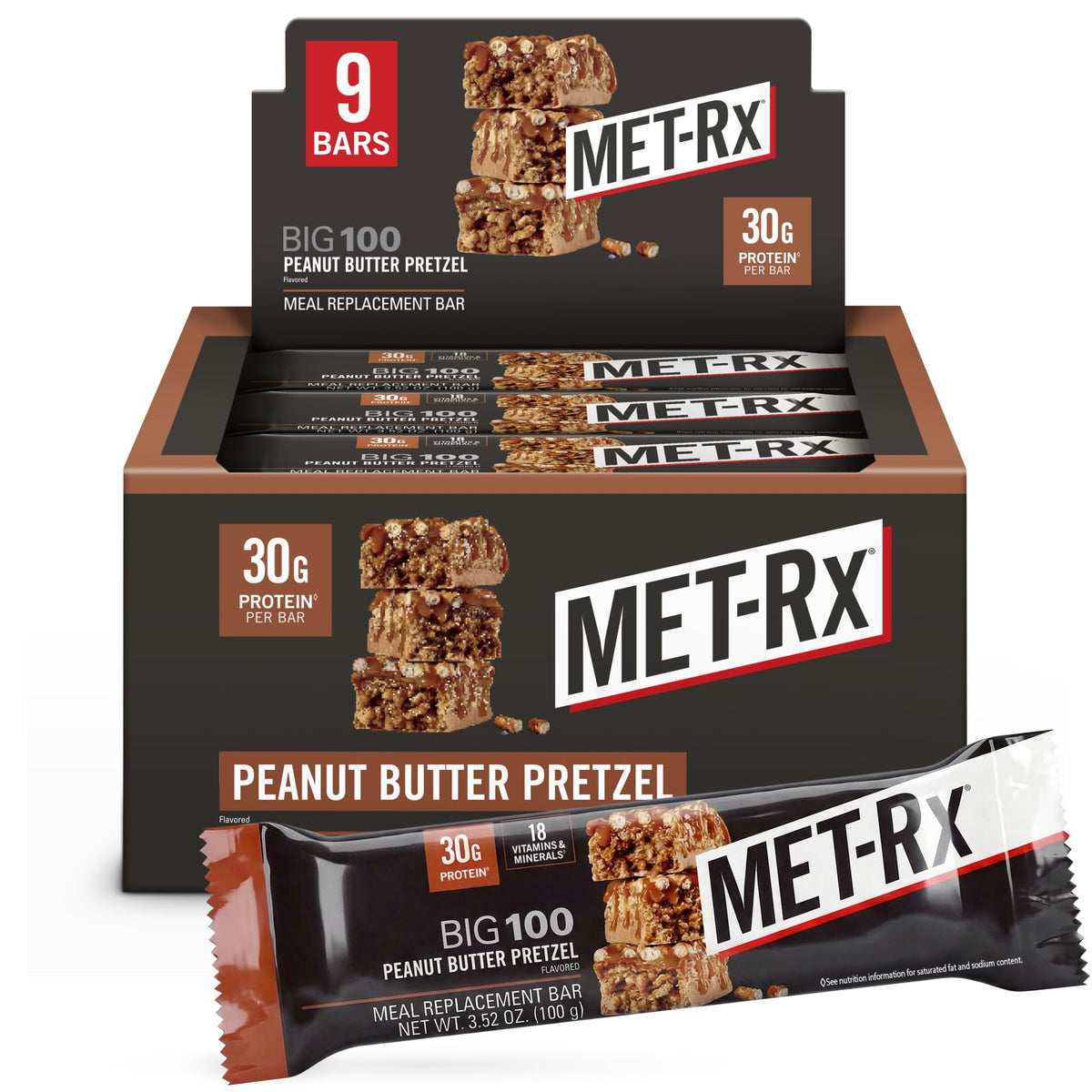 MET-Rx Big 100 Granola Protein Bar