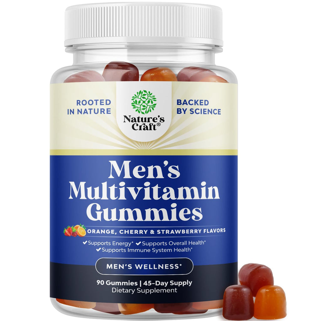 Natures Craft Daily Mens Multivitamins Gummies - 90 Count