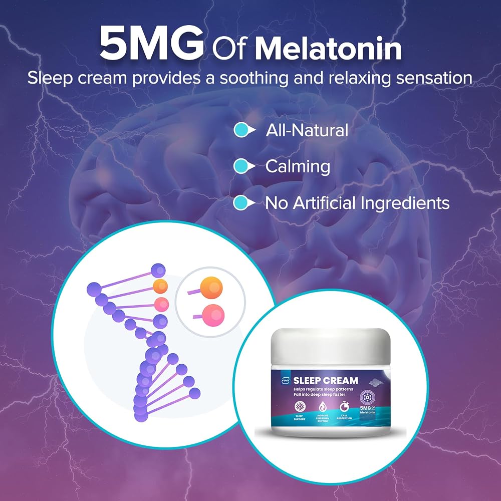 M Pain Management Technologies Sleep Cream with Melatonin & Lavender - 2.83 Oz - image 7