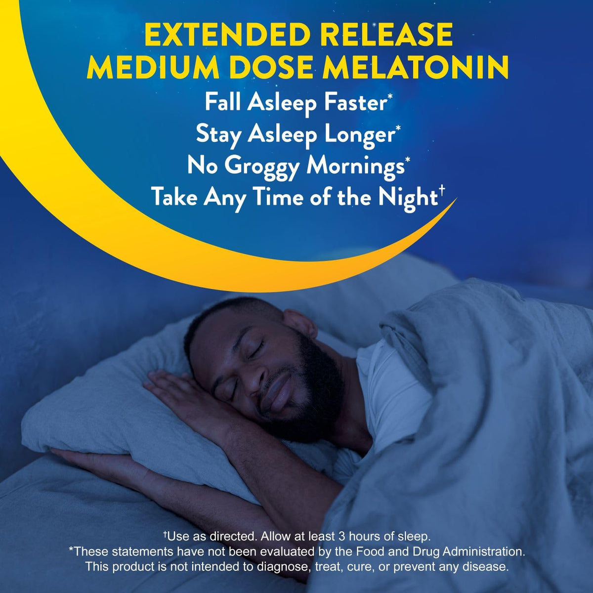 MidNite Extended Release Melatonin 6 mg Sleep Aid - 30 Tablets - image 3