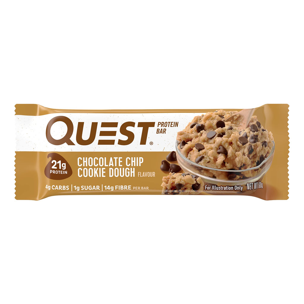 Quest Protein Bar Chocolate Chip Cookie Dough - 12 Bars - image 2