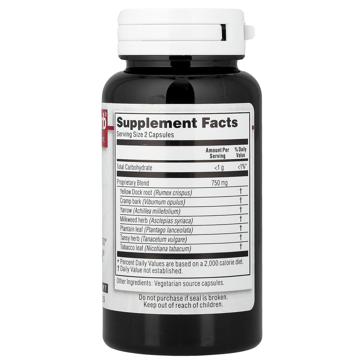 Kroeger Herb Co BloodToner Herbal Supplement - 100 Vegetarian Capsules - image 2