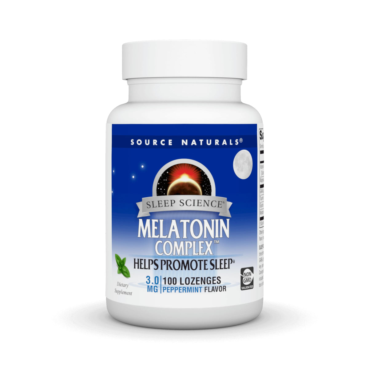 Source Naturals Sleep Science Melatonin Complex 3 mg - 100 Lozenges