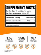 BulkSupplements.com Glycerol Monostearate Powder